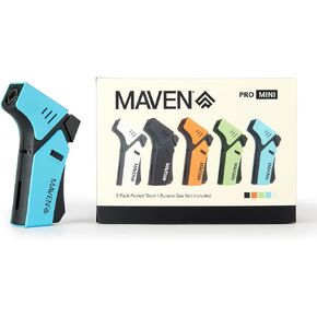 Pro Mini Torch Lighters, 5 Pack, Refillable Butane Gas Lighters, Adjustable Jet Flame, Windproof Mini Pocket Torch for Kitchen, Candles, Cooking, Baking, BBQ, Camping, and More (Butane Not Included) in Saudi Arabia