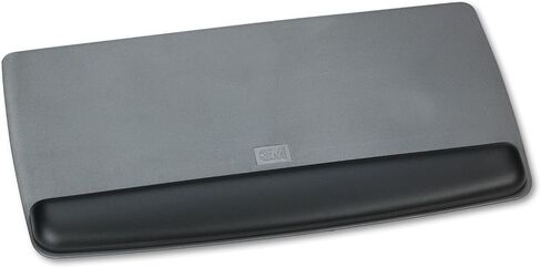 3M WR420LE Gel Wrist Rest Keyboard Platform, 19.5 x 10.5 Inch, Black Leatherette in Saudi Arabia