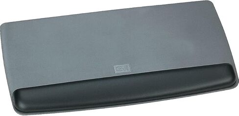 3M WR420LE Gel Wrist Rest Keyboard Platform, 19.5 x 10.5 Inch, Black Leatherette in Saudi Arabia