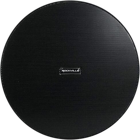 Rockville Bundle RCS350-6 350 واط 6 منطقة 70 فولت التجارية/AMP/Bluetooth Bundle مع (10) Pen-65t أسود 6.5 "70 فولت سماعات قلادة معلقة (11 عنصر) in Saudi Arabia