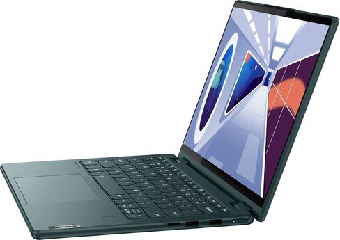 Lenovo Yoga 6 Dark Teal 2-in-1 Laptop 13.3" Touchscreen WUXGA IPS (AMD Ryzen 5 7530U 6-Core, 8GB RAM, 512GB PCIe SSD, AMD Radeon, Backlit KYB, FP Reader, WiFi, Win 11 Home) w/Dockztorm Hub in Saudi Arabia