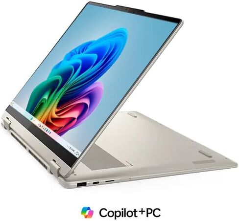 Lenovo Yoga 7 2-in-1 Laptop: 16 "Wuxga Touchscreen • AMD Ryzen AI 7 350 • AMD Radeon 860M Graphics • 16 GB DDR5 SDRAM • 1 TB NVME SSD • Win11 Home • WIFI 7 • Backlit Keyboard • 1080p+IR Camera in Kuwait