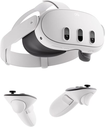 Meta Quest 3 128GB— Breakthrough Mixed Reality — Powerful Performance — Asgard’s Wrath 2 Bundle (Renewed) in Saudi Arabia