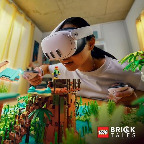 Meta Quest 3 128GB— Breakthrough Mixed Reality — Powerful Performance — Asgard’s Wrath 2 Bundle (Renewed) in Saudi Arabia