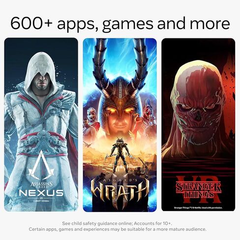 Meta Quest 3 128GB— Breakthrough Mixed Reality — Powerful Performance — Asgard’s Wrath 2 Bundle (Renewed) in Saudi Arabia