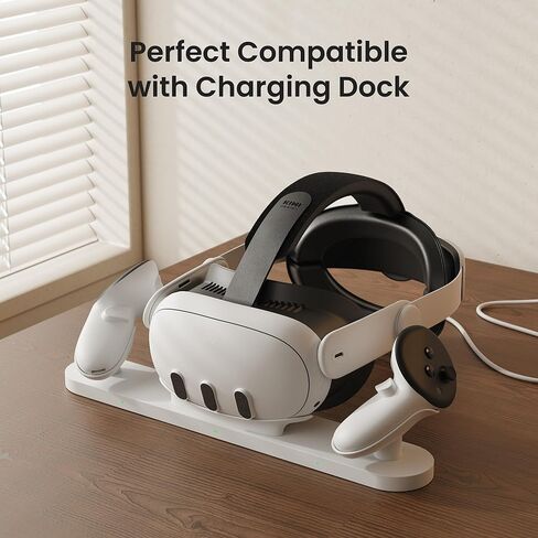 KIWI design V3 Facial Interface,2 Face Pads Compatible with Meta/Oculus Quest 3 Accessories, NOT for Quest 3S in Saudi Arabia