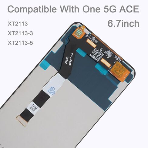 استبدال الشاشة لموتورولا One 5G UW Ace XT2075 XT2075-1 XT2075-2 XT2075-3 6.7 بوصة شاشة LCD تعمل باللمس محول رقمي مع أدوات (ليس واحدًا 5G ACE) in Saudi Arabia