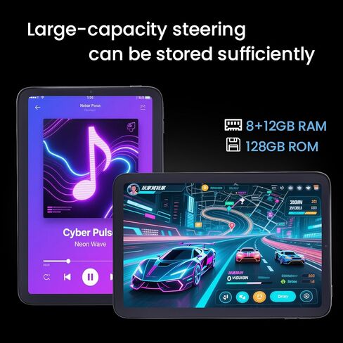 10.1 "Tablet ، Android 15،10.1 بوصة في الخلية ، 20 جيجابايت (8+12) RAM 128GB ROM ، بطارية 1280 × 800،6000 مللي أمبير في الساعة ، البلوتوث ، الكاميرا المزدوجة ، GMS ، wifi in Saudi Arabia