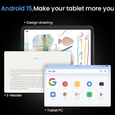 10.1 "Tablet ، Android 15،10.1 بوصة في الخلية ، 20 جيجابايت (8+12) RAM 128GB ROM ، بطارية 1280 × 800،6000 مللي أمبير في الساعة ، البلوتوث ، الكاميرا المزدوجة ، GMS ، wifi in Saudi Arabia