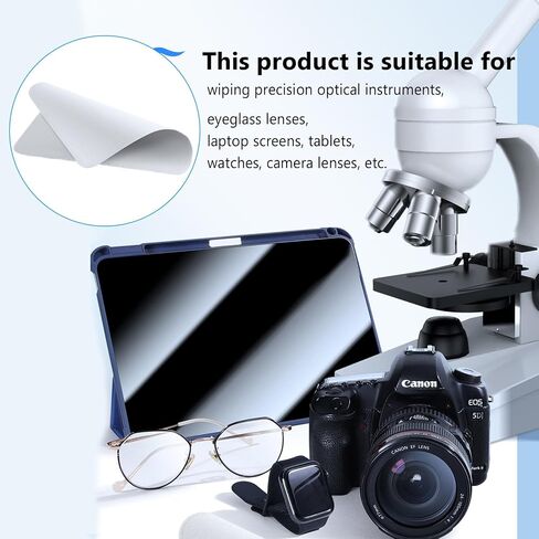 5 Pcs Microfiber Cleaning Cloth Glass Clean Cloths, Lens Cleaning Cloth, Glasses Cloth Cell Phone Wipes, Premium Cloth for Glasses, Lens, Screens & More in Saudi Arabia