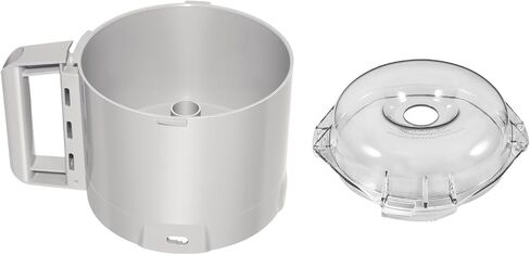 112204S Cutter Bowl & 106458S Cutter Bowl Lid Compatible with Robot Coupe R2, R2B, R2N, R2 Dice Food Processor, 3 Quart Bowl, Gray in Saudi Arabia