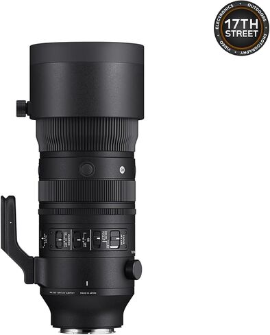 Sigma 70-200mm f/2.8 DG DN OS Sports Lens for Sony E | عدسة كاميرا تكبير Dyanmic مع مرشح UV Tiffen 77 مم ، وبطاقة 128 جيجا بايت Pro SD وحقيبة ظهر الكاميرا مع تخزين متعدد الاستخدامات (مجموعة الحزمة) in Saudi Arabia