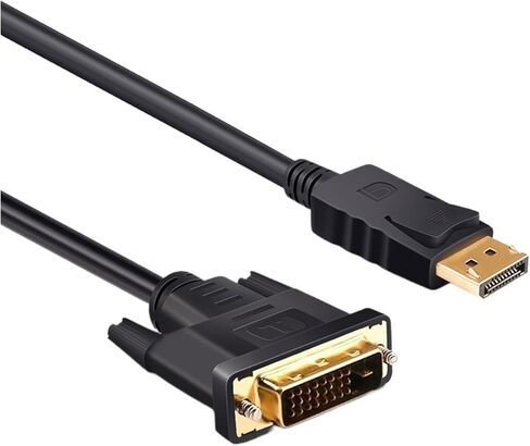 HDmatters DisplayPort to DVI Cable DisplayPort DP to DVI M>oni>tor Video Cable DP in to DVI Out 300cm,1.8M,0.9M,0.45M(300cm) in Saudi Arabia