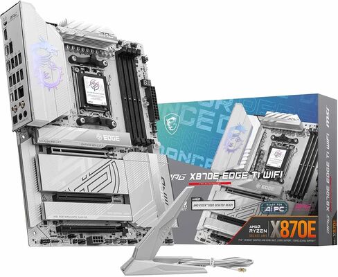 SPAREPART: MSI MPG X870E EDGE TI WIFI Motherboard AMD X870E Socket ، W129022850 (Motherboard AMD X870E Socket AM5 ATX) in Saudi Arabia
