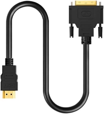 HDMI to DVI 24+1/24+5 Two-Way Video Converter Bidirectional Adapter Cable 4K 60HZ 1.5/3/5 Meter for PC P;S/5 Switch TV(1.5m) in Saudi Arabia