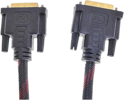 High Speed DVI to DVI Cable Adapter 24+1 Pin DVI-D Plated DVI to HDMI to DVI Cable Dvi Supports 3D 1080P 1.5M 300cm 5M 10M 20M(2.8m) in Saudi Arabia