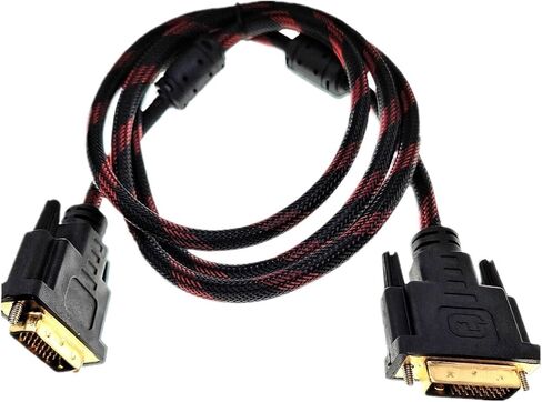 High Speed DVI to DVI Cable Adapter 24+1 Pin DVI-D Plated DVI to HDMI to DVI Cable Dvi Supports 3D 1080P 1.5M 300cm 5M 10M 20M(2.8m) in Saudi Arabia