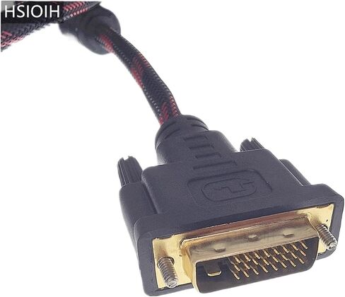 High Speed DVI to DVI Cable Adapter 24+1 Pin DVI-D Plated DVI to HDMI to DVI Cable Dvi Supports 3D 1080P 1.5M 300cm 5M 10M 20M(2.8m) in Saudi Arabia