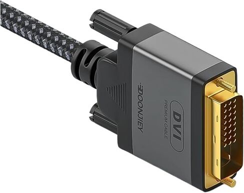 2M TY>pe C to DVI 24+1 24+5 Converter Cable HD 4K@30Hz USB C DVI Adapter Cable for Pro LCD Projector M>oni>tor in Saudi Arabia