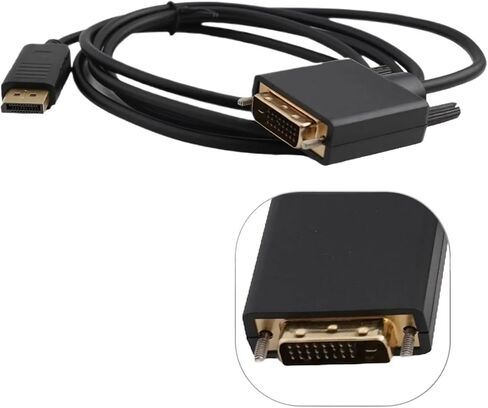 كابل تحويل 1.8 م دبي إلى DVI مع رقاقة IC ذكية عالية الدقة عرض الكبل الكمبيوتر عالي الدقة in Saudi Arabia