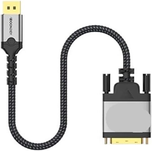 DisplayPort to DVI Cable 4K@30Hz DP to DVI-D M>oni>tor Cable DisplayPort in to DVI Out Converter Adapter for de*/ll in Saudi Arabia