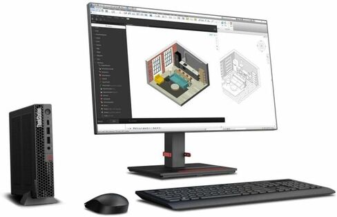 Lenovo ThinkStation P3 30H0006PUS Workstation - 1 Core i7 14th Gen i7-14700 - vPro Technology - 16 GB - 512 GB SSD - Tiny - Black in Saudi Arabia