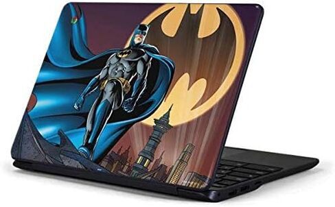 Skinit Decal Laptop Skin Compatible with Samsung Chromebook 3 11.6in 500c13-k01 - Officially Licensed Warner Bros Batman in The Sky Design in Saudi Arabia