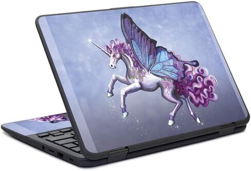 Mayyskins Skin متوافق مع HP Chromebook X360 11 "G11 (2017) - Lilac Unicorn | الحماية ، دائمة ، وغطاء فينيل ملصق فينيل in Kuwait