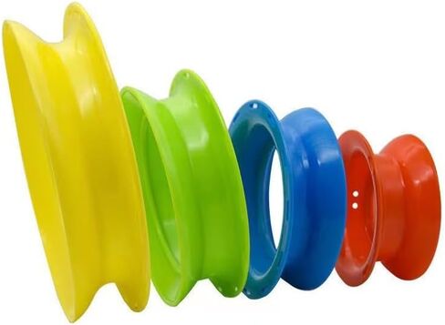 Pack of 1 Fishing Hand Reel 4.7''-9.4'' Cast Fishing Manual Kite Line Plastic Saltwater in Saudi Arabia