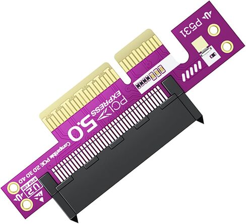 PCIe 5.0 X4 to U.2 SFF 8639 NVMe Adapter Card Support 128Gbps High Speed Expansion for U.2 SSD in Saudi Arabia