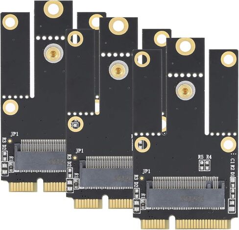 M.2 NGFF إلى محول Mini PCIE لجهاز الكمبيوتر المحمول ، لوحة محول مفتاح A+E متوافق مع 3160NGW 7260NGW 8260NGW 8265NGW 9260NGW AX200NGW in Kuwait