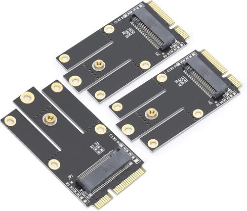 M.2 NGFF إلى محول Mini PCIE لجهاز الكمبيوتر المحمول ، لوحة محول مفتاح A+E متوافق مع 3160NGW 7260NGW 8260NGW 8265NGW 9260NGW AX200NGW in Kuwait