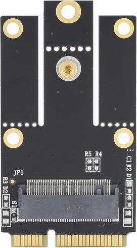 M.2 NGFF إلى محول Mini PCIE لجهاز الكمبيوتر المحمول ، لوحة محول مفتاح A+E متوافق مع 3160NGW 7260NGW 8260NGW 8265NGW 9260NGW AX200NGW in Kuwait