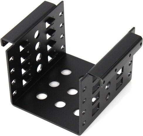 4 Way 2.5 SATA HDD SSD to 3.5 Bracket Holder Stand 2.5 Inch Floppy Hard Drive Disk Converter IDE to 5 SATA Cord(IDE Bracket) in Saudi Arabia