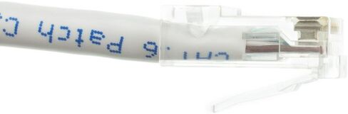 كبل CableWholesale Cat5e Ethernet ، كابل شبكة 24AWG مع موصل مطلي بالذهب RJ45 ، 4 زوج من النحاس العاري ، وزوج الإنترنت غير الملتوي غير الملتوي (UTP) ، 2 قدم ، أبيض ، أبيض in Saudi Arabia