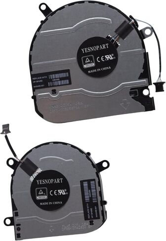 GPU رسومات مروحة التبريد CPU M45485-001 استبدال HP Envy X360 15-EU 15-ES 15M-EU 15M-ES 15-EU1026NR 15-ES2026NR in Kuwait