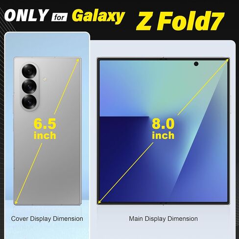 Tucch Wallet Case متوافق مع Galaxy Z loving7 (8.0 ") 2025 أسود ، حظر RFID | 4 حامل بطاقة | Kickstand | Shockproof PC Shell | PU الجلود | الإغلاق المغناطيسي | غطاء الافتراض الواقي in Kuwait