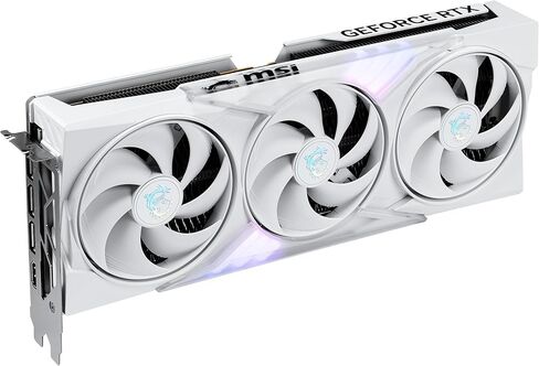 MSI Gaming RTX 5060 8G Gaming Trio OC White Graphics Card (8GB GDDR7 ، TBA-BIT ، الأداء القصير: TBA MHZ ، DisplayPort X3 2.1A ، HDMI 2.1B ، NVIDIA Blackwell Architecture) in Kuwait