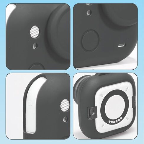 حالة حماية من السيليكون لـ Insta360 Go Ultra ، غطاء واقعي لـ Insta360 Go Ultra مع حزام يدوي ، غطاء واقعي للعدسة الكاميرا ، أغطية سيليكون مضادة للخلع ، واقي عدسة للكاميرا in Kuwait
