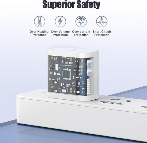 Apple Watch Fast Charger with USB C iPhone Charger Block Plug, Magnetic iWatch Charging Cable 6ft and Type C Charger for Apple Watch Series Ultra 2/Ultra/Series 9/8/7/SE/6/5/4/3 in Kuwait