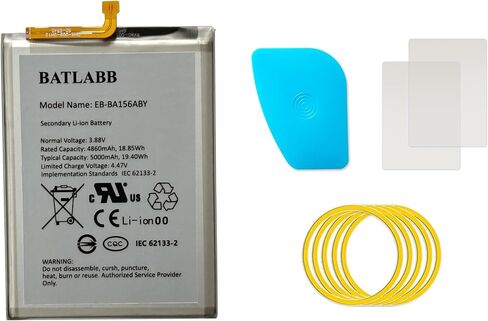 بطارية EB-BA907ABY جديدة متوافقة مع Galaxy A71 5G (وليس من أجل 4G) SM-A716 ، مع مجموعة أدوات التعليمات و DIY in Saudi Arabia