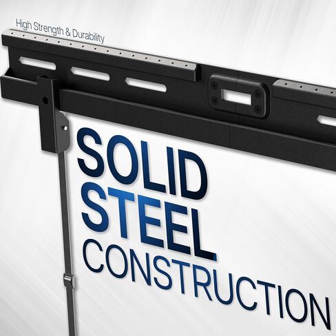Vivo No Stud TV Wall Mount لمدة 37 إلى 86 بوصة ، Max Vesa 600x400mm ، حل التثبيت Drywall STODLOSS ، أسود ، Mount-NS86 in Saudi Arabia