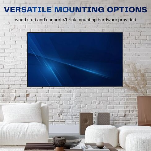 Vivo No Stud TV Wall Mount لمدة 37 إلى 86 بوصة ، Max Vesa 600x400mm ، حل التثبيت Drywall STODLOSS ، أسود ، Mount-NS86 in Saudi Arabia