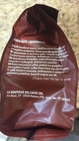 Italian Coffee For Espresso Lovers Italian Coffee pads compatible with Senseo (Vigorous, 180 Pads) in Saudi Arabia