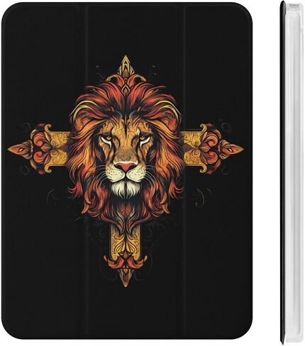عبرت مع علبة الأسود مع حامل قلم رفيع الخفيفة الوزن Trifold Stand متوافق مع iPad Mini 4/5/6 Mini6 （8.3in） in Kuwait
