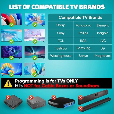 TV Remote for Seniors, Extra Simple Big Button Remote (Black) Works with Major TV Brands, NOT for Streaming (2xAAA Batteries Not Included) in Saudi Arabia