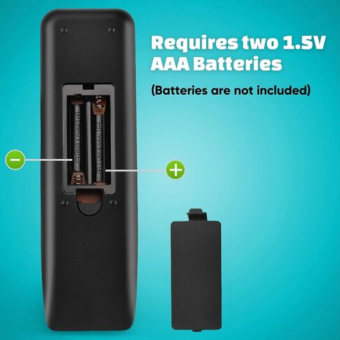 TV Remote for Seniors, Extra Simple Big Button Remote (Black) Works with Major TV Brands, NOT for Streaming (2xAAA Batteries Not Included) in Saudi Arabia