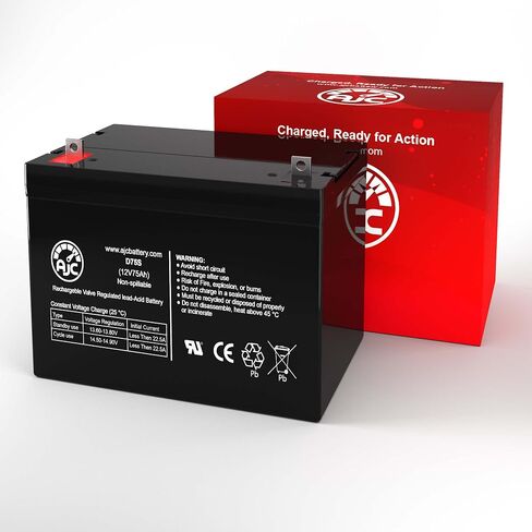 بطارية AJC متوافقة مع بطارية DCM0075 12V 75AH UPS in Saudi Arabia