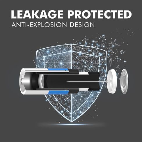 بطاريات Voniko Ultra القلوية C ، C Size LR14 بطاريات 8 حزمة-مدة صلاحية لمدة 10 سنوات و 6-9 أضعاف الطاقة كبطاريات الكربون ، بطارية C Cell 1.5 فولت in Kuwait
