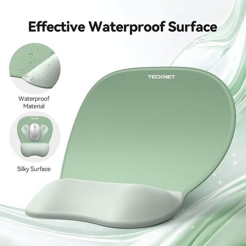 TECKNET Gel Ergonomic Mouse Pad & Keyboard Wrist Rest & Coaster in Saudi Arabia